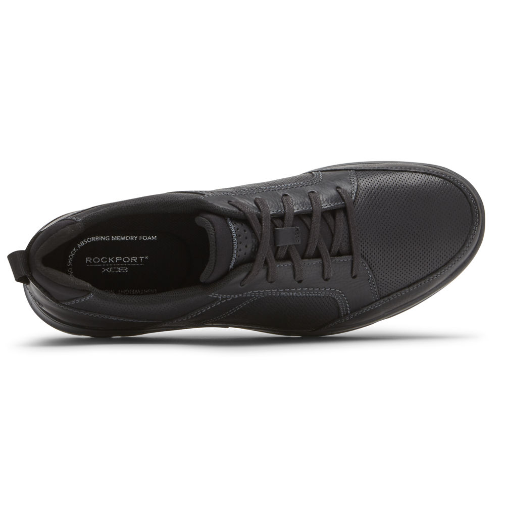 Zapatillas Rockport Hombre Mexico - City Edge Lace-Up Negros - DPJNX4082